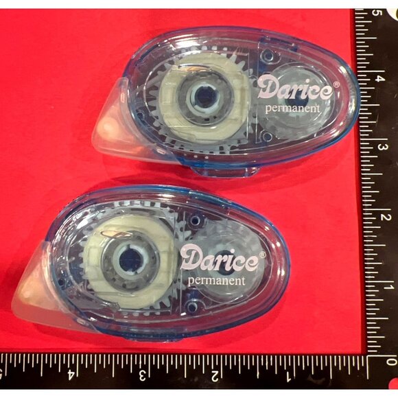 Darice Permanent Adhesive Tape Runner Set Of 2 - Picture 1 of 2